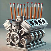 V8 Engine Cylinder Pen Holde
